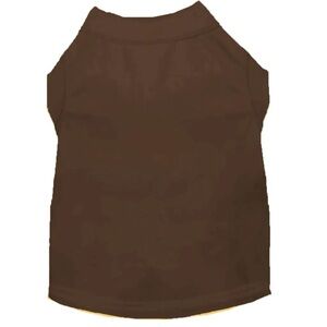 Blank Pet Shirts, Brown 10-Pack XS (Fits 0-3lbs)